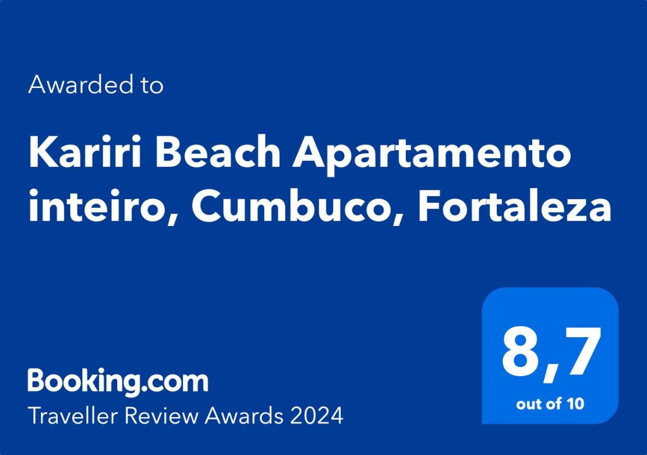 Kariri Beach Apartamento Inteiro, Cumbuco, Fortaleza 외부 사진